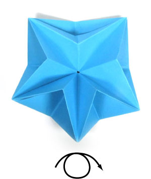 38th picture of five-pointed modular origami paper star