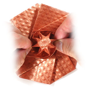 16th picture of eight-pointed origami ninja star