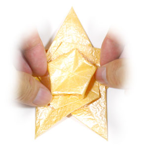 24th picture of five-pointed seashell origami star