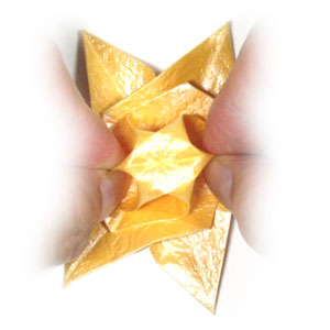 22th picture of six-pointed seashell origami star