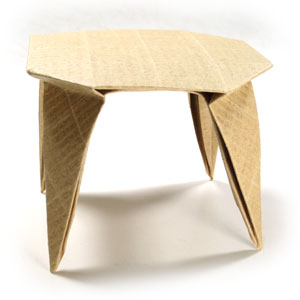 26th picture of round origami dining table