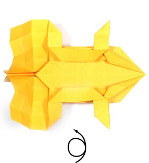 28th picture of standing origami tiger