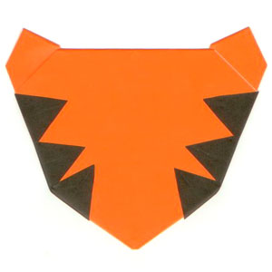 19th picture of easy origami tiger