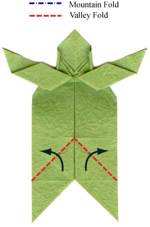 22th picture of origami turtle