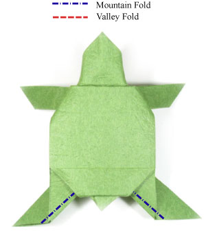 27th picture of origami turtle