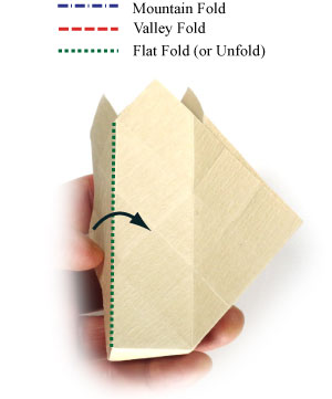 15th picture of rectangular origami vase