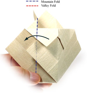 20th picture of rectangular origami vase