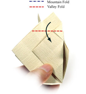 22th picture of rectangular origami vase