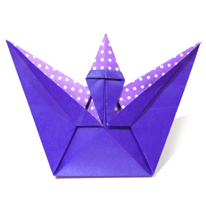 1st picture of arm-crossing origami wizard