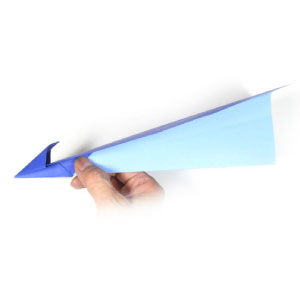 traditional paper jetplane