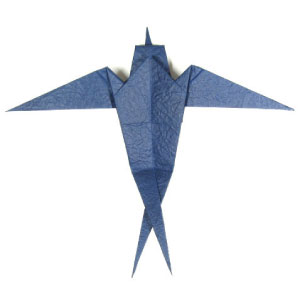 17th picture of traditional origami swallow